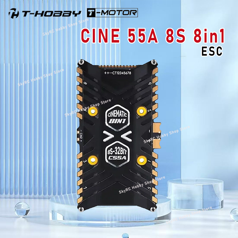 T-Motor F7 Pro Flight Controller - T-MOTOR T-HOBBY C55A 8w1 Filmic ESC