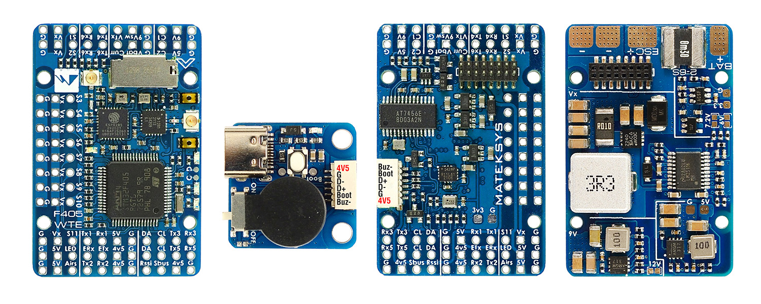 Kontroler lotu Matek Mateksys  – Mateksys Flight Controller F405 Wte recenzja i cena
