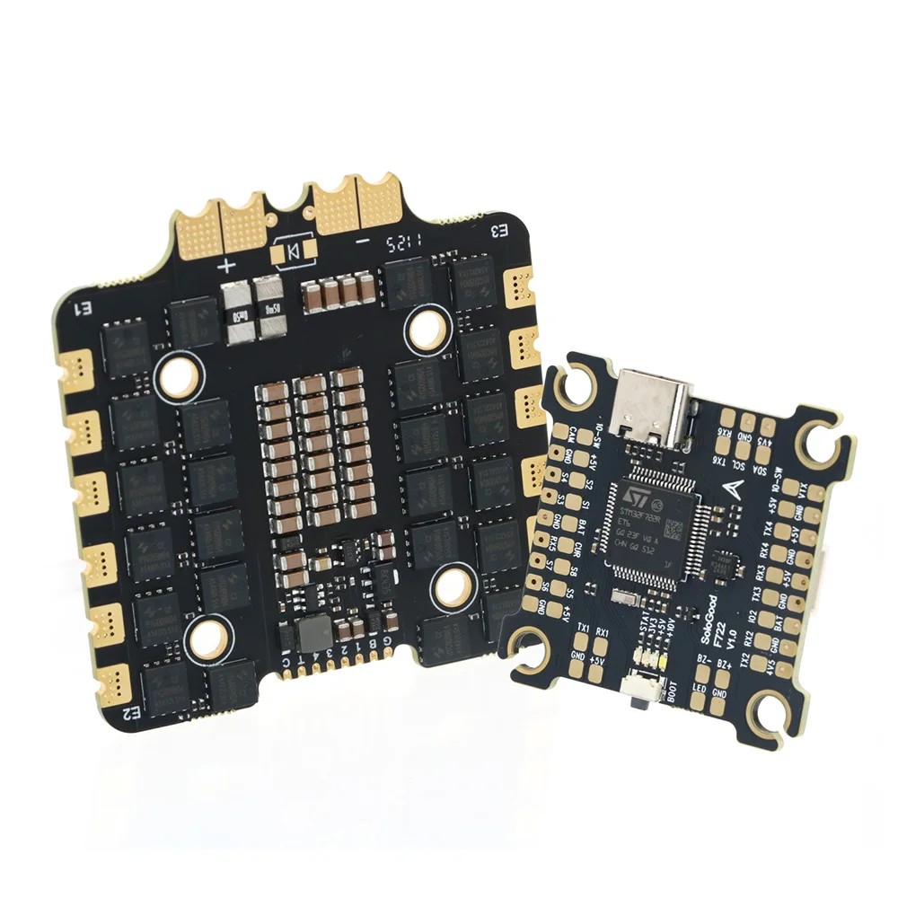 UniFlySoloGood F722 F7 6S Kont – Speedybee F405 V4 Bls 55A Stack recenzja i cena