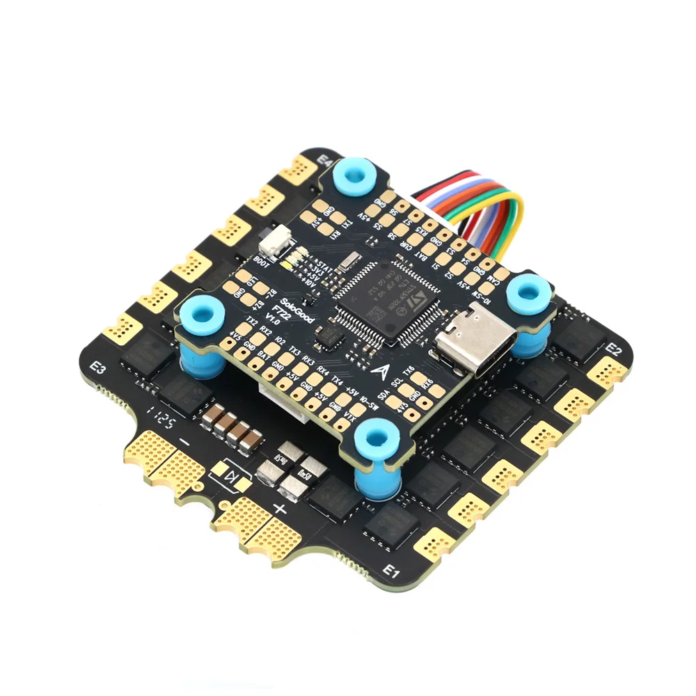 UniFlySoloGood F722 F7 6S Kont – Speedybee F405 V4 Bls 55A Stack recenzja i cena